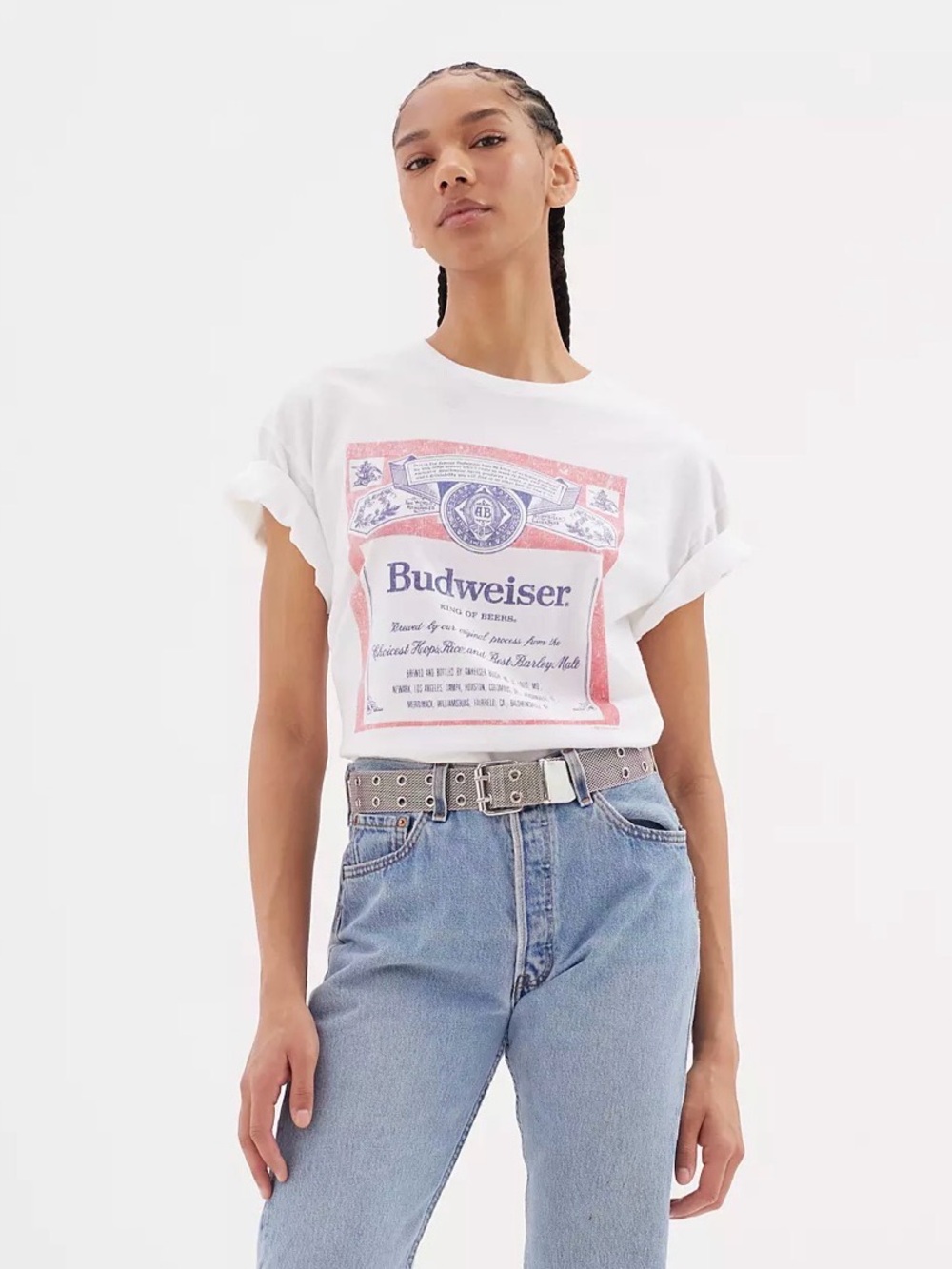 Junk Food Budweiser T-Shirt